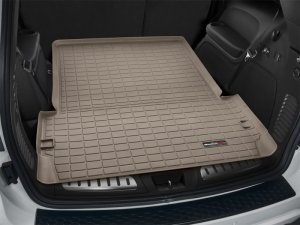 Dodge Durango Cargo Liner - WeatherTech - Raised Lip, Textured Finish - Tan - `11-`27