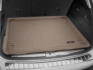 Volkswagen Touareg Cargo Liner - WeatherTech - Raised Lip - Tan - `11-`27