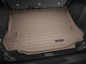 Jeep Wrangler Unlimited Cargo Liner - Behind 2nd Row Seating - WeatherTech - WeatherTech - Tan - `11-`27