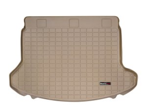 Cadillac Escalade ESV Cargo Liner - Behind 2nd Row - WeatherTech - Raised Lip - Tan - `15-`27 Cadillac Escalade ESV Cargo Liner - Behind 2nd Row - WeatherTech - Raised Lip - Tan - `15-`27