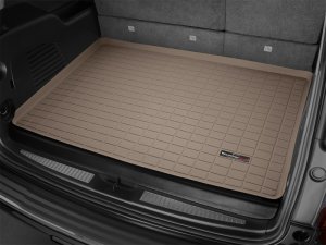 Cadillac Escalade ESV Cargo Liner - WeatherTech - Tan - `15-`27