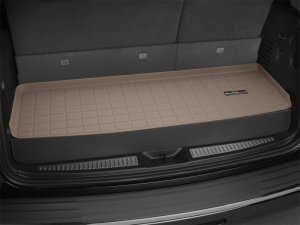 Cadillac Escalade Cargo Liner - Behind 3rd Seat - WeatherTech - Tan - `15-`27