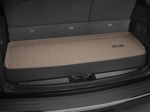 GMC Yukon Cargo Liner - Behind 3rd Seat - WeatherTech - Tan - `15-`27