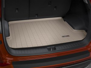 Hyundai Tucson Cargo Liner - WeatherTech - Raised Lip - Tan - `16-`27 Hyundai Tucson Cargo Liner - WeatherTech - Raised Lip - Tan - `16-`27