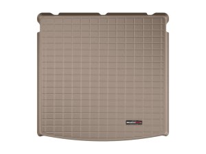 Volkswagen Tiguan Cargo Liner - Rear - WeatherTech - Raised Lip - Tan - `18-`27