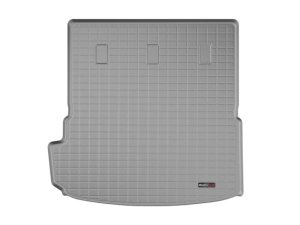 Chevrolet Traverse Cargo Liner - Rear - WeatherTech - Raised Lip, Textured Finish - Grey - `18-`27