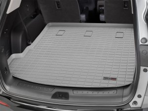 Buick Enclave Cargo Liner - WeatherTech - Raised Lip - Grey - `18-`27