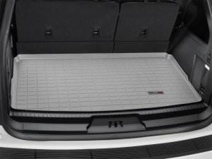 Ford Expedition MAX Cargo Liner - Behind 3rd Row Seating - WeatherTech - Grey - `18-`27