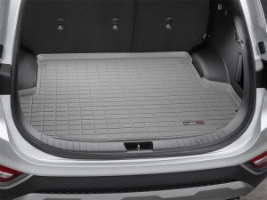 Hyundai Santa Fe Cargo Liner - Rear - WeatherTech - Grey - `19-`27