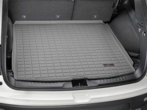 Honda Passport Cargo Liner - Rear - WeatherTech - Raised Lip - Grey - `19-`27