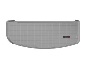 Kia Telluride Cargo Liner - WeatherTech - Raised Lip, Textured Finish - Grey - `20-`27
