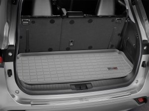 Toyota Highlander Cargo Liner - WeatherTech - Raised Lip - Grey - `20-`27