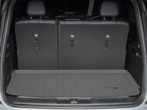 Jeep Wagoneer Cargo Liner - Behind 3rd Row Seating - WeatherTech - Grey - `22-`27