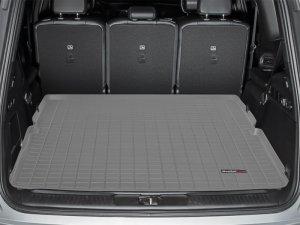 Jeep Wagoneer Cargo Liner - Behind 2nd Row Seating - WeatherTech - Grey - `22-`27