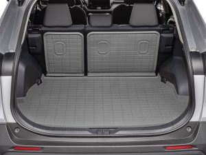 Toyota RAV4 Seatback Cargo Liner - WeatherTech - HP w/Bumper Protector - Grey - `19-`25 Toyota RAV4 Seatback Cargo Liner - WeatherTech - HP w/Bumper Protector - Grey - `19-`25