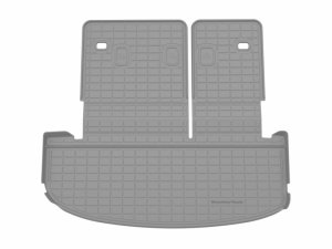Kia Telluride Seatback Cargo Liner - WeatherTech - SeatBack Cargo Liner HP - Grey - `20-`25