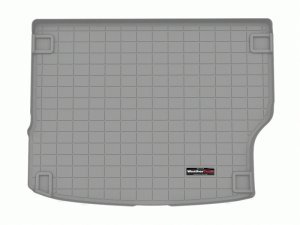 Kia Niro Plug-In Hybrid Cargo Liner - Behind 2nd Row Seating - WeatherTech - Raised Lip, Textured Finish - Grey - `23-`27