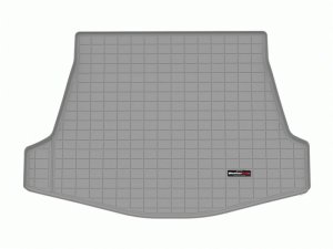 Toyota bZ4X Cargo Liner - WeatherTech - Raised Lip, Textured Finish, TPO Material - Grey - `23-`27 Toyota bZ4X Cargo Liner - WeatherTech - Raised Lip, Textured Finish, TPO Material - Grey - `23-`27