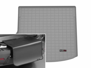 Chevrolet Equinox Cargo Liner w/Bumper Protector - Behind 3rd Row - WeatherTech - WeatherTech - Grey - `24-`25