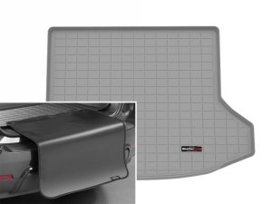 Chevrolet Equinox Cargo Liner w/Bumper Protector - Behind 2nd Row Seating - WeatherTech - Grey - `25-`26