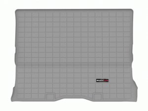 Ford Explorer Cargo Liner - Behind 2nd Row Seating - WeatherTech - Raised Lip - Grey - `02-`05