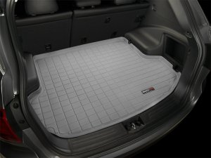 Hyundai Tucson Cargo Liner - WeatherTech - Raised Lip, Textured Finish - Grey - `10-`27 Hyundai Tucson Cargo Liner - WeatherTech - Raised Lip, Textured Finish - Grey - `10-`27