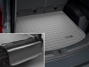 Ford Escape Cargo Liner - WeatherTech - with Bumper Protector - Grey - `13-`16