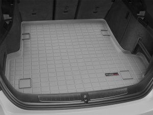 BMW 3 Series Cargo Liner - WeatherTech - Raised Lip, Textured Finish - Black - `14-`27