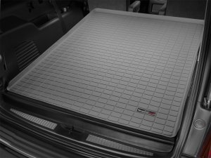 Cadillac Escalade ESV Cargo Liner - Behind 2nd Row - WeatherTech - Grey - `15-`27