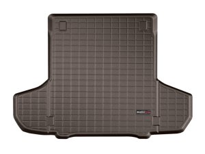 Porsche Panamera Cargo Liner - WeatherTech - Raised Lip - Cocoa - `17-`27