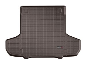 Porsche Panamera Cargo Liner - WeatherTech - Raised Lip - Cocoa - `17-`27