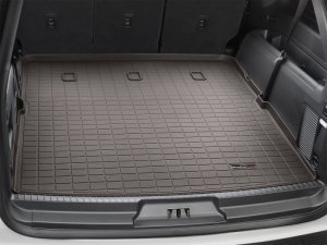 Lincoln Navigator L Cargo Liner - Behind 2nd Row Seating - WeatherTech - Cocoa - `18-`27