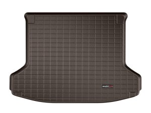 Infiniti QX50 Cargo Liner - WeatherTech - Raised Lip, Textured Finish - Cocoa - `19-`27