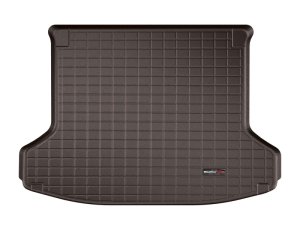 Infiniti QX50 Cargo Liner - WeatherTech - Raised Lip, Textured Finish - Cocoa - `19-`27