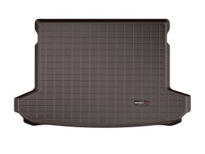 Hyundai Tucson Cargo Liner - Behind 2nd Row Seating - WeatherTech - Raised Lip, Textured Finish - Cocoa - `19-`27