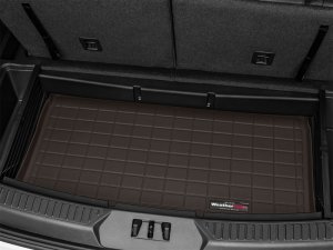 Ford Explorer Cargo Floor Liner - Rear - WeatherTech - Cocoa - `20-`27