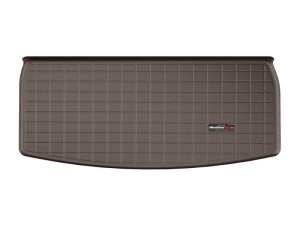 Lincoln Aviator Cargo Liner - Behind 3rd Row Seating - WeatherTech - Raised Lip, Textured Finish - Cocoa - `20-`27