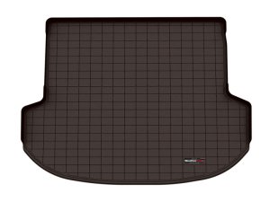 Hyundai Santa Fe Hybrid Cargo Liner - Behind 2nd Row Seating - WeatherTech - Cocoa - `21-`27