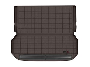 Infiniti QX60 Cargo Liner with Bumper Protector - Behind 2nd Row Seating - WeatherTech - Cocoa - `22-`27