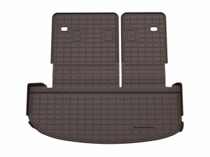 Kia Telluride Seatback Cargo Liner - WeatherTech - HP - Cocoa - `20-`25 Kia Telluride Seatback Cargo Liner - WeatherTech - HP - Cocoa - `20-`25