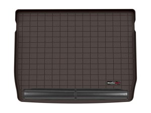 Mercedes-Benz GLC Class Cargo Liner w/Bumper Protector - Rear - WeatherTech - Cocoa - `18-`20 Mercedes-Benz GLC Class Cargo Liner w/Bumper Protector - Rear - WeatherTech - Cocoa - `18-`20