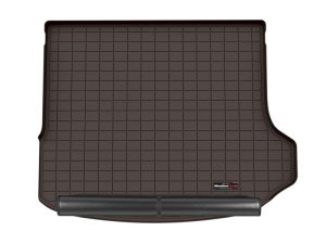 Jeep Grand Cherokee Cargo Liner w/Bumper Protector - Behind 2nd Row Seating - WeatherTech - Cocoa - `22-`27