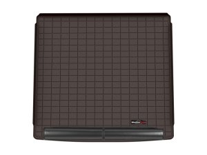 BMW iX Cargo Liner - Behind 2nd Row Seat - WeatherTech - With Bumper Protector - Cocoa - `22-`27