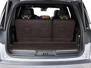Ford Expedition Cargo Floor Liner - WeatherTech - SeatBack Cargo Liner HP - Cocoa - `21-`24 Ford Expedition Cargo Floor Liner - WeatherTech - SeatBack Cargo Liner HP - Cocoa - `21-`24
