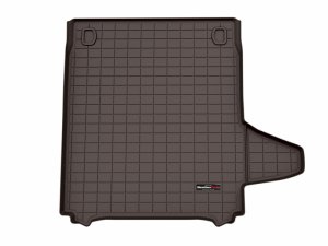 Porsche Panamera E-Hybrid Cargo Liner - Behind 2nd Row - WeatherTech - Cocoa - `25-`26 Porsche Panamera E-Hybrid Cargo Liner - Behind 2nd Row - WeatherTech - Cocoa - `25-`26