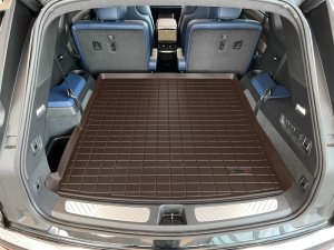 Cadillac Vistiq Cargo Liner - Behind 2nd Row Seating - WeatherTech - Cocoa - 2026+