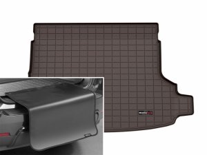 Subaru Forester Hybrid Cargo Liner w/Bumper Protector - WeatherTech - Cocoa - `25-`26 Subaru Forester Hybrid Cargo Liner w/Bumper Protector - WeatherTech - Cocoa - `25-`26