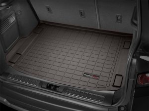 Land Rover Range Rover Evoque Cargo Liner - Cargo Area (Behind 2nd Row) - WeatherTech - Trim Required for Optional Rail Cargo System - Cocoa - `12-`27 Land Rover Range Rover Evoque Cargo Liner - Cargo Area (Behind 2nd Row) - WeatherTech - Trim Required for Optional Rail Cargo System - Cocoa - `12-`27