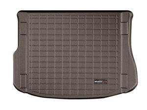 Land Rover Range Rover Evoque Cargo Liner - Cargo Area (Behind 2nd Row) - WeatherTech - Trim Required for Optional Rail Cargo System - Cocoa - `12-`27 Land Rover Range Rover Evoque Cargo Liner - Cargo Area (Behind 2nd Row) - WeatherTech - Trim Required for Optional Rail Cargo System - Cocoa - `12-`27