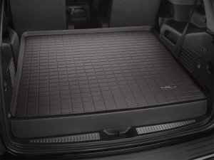 Cadillac Escalade Cargo Liner - Behind 2nd Row - WeatherTech - Cocoa - `15-`27
